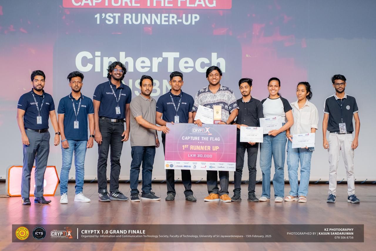 Runner Up - CryptX image